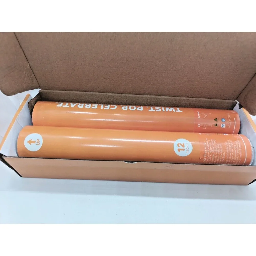 TUR Orange Confetti Cannons 12